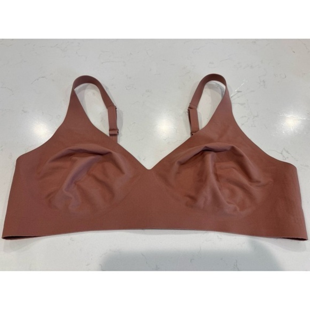 Bombas Wireless Molded Cup Bra in Rust